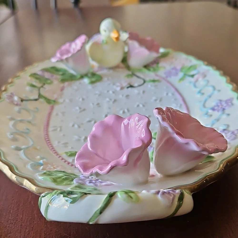 Springtime Collection 2001 Platter Plate. NIB! - Picture 14 of 17